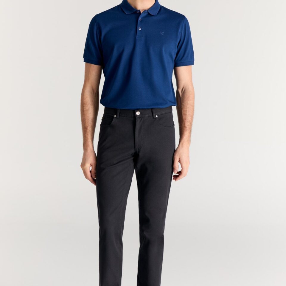 RUBA Portofino Comfort Fit Pantolon - Koyu Füme